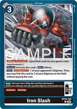 Iron Slash (BT25-100) Immagine principale del prodotto