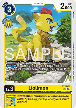 Liollmon (ST23-02) Immagine principale del prodotto