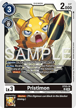 Pristimon (ST23-10) Immagine principale del prodotto
