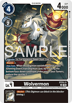 Wolvermon (ST23-11) Immagine principale del prodotto