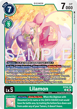 Lilamon (ST24-10) Immagine principale del prodotto