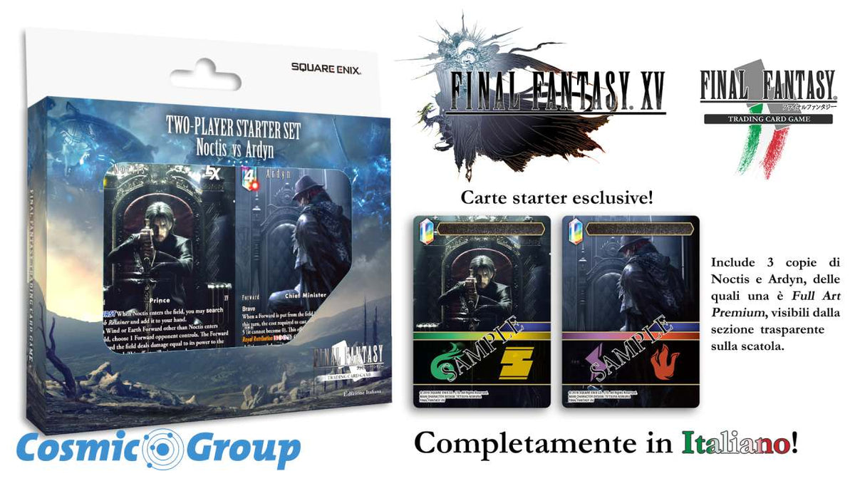 Final Fantasy TCG Custom Starter Set FF XV [ITA] OPUS XVIII