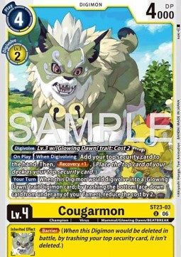 Cougarmon (ST23-03) Immagine principale del prodotto