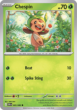 Chespin Immagine principale del prodotto