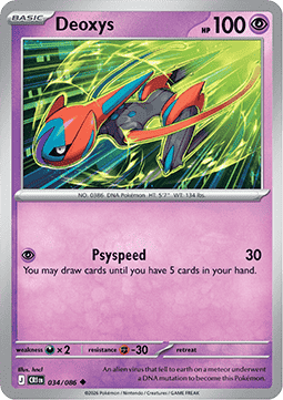 Deoxys Immagine principale del prodotto