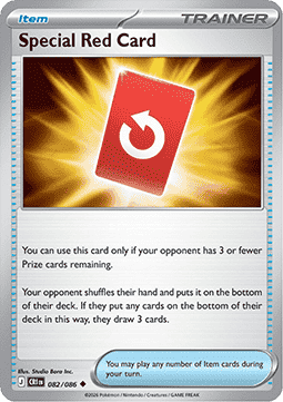 Special Red Card Immagine principale del prodotto