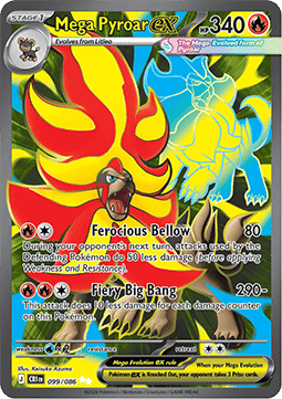Mega Pyroar ex Immagine principale del prodotto