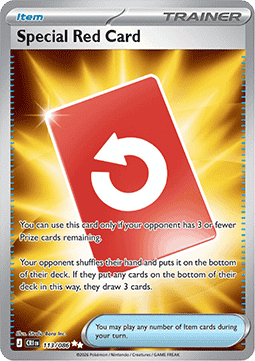 Special Red Card Immagine principale del prodotto