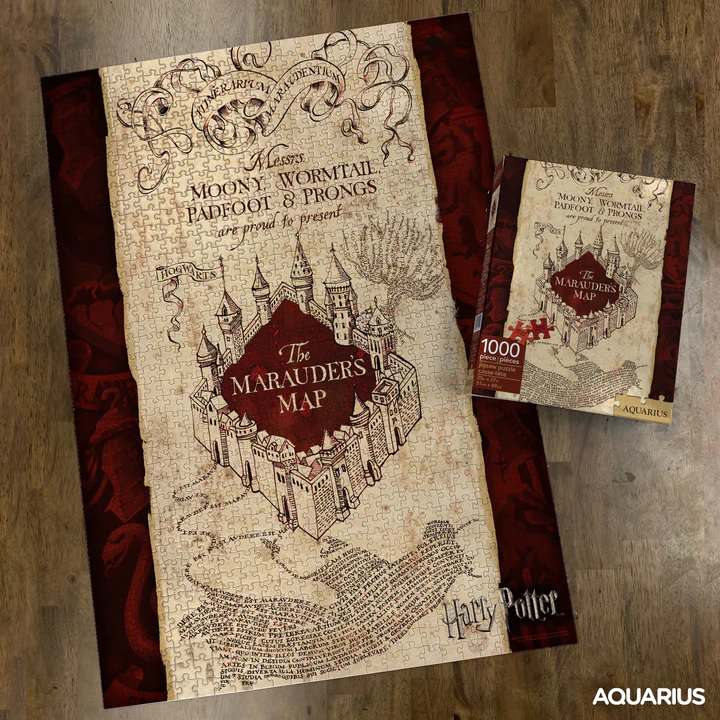 Hp Marauders Map 1000pcs Puzzle