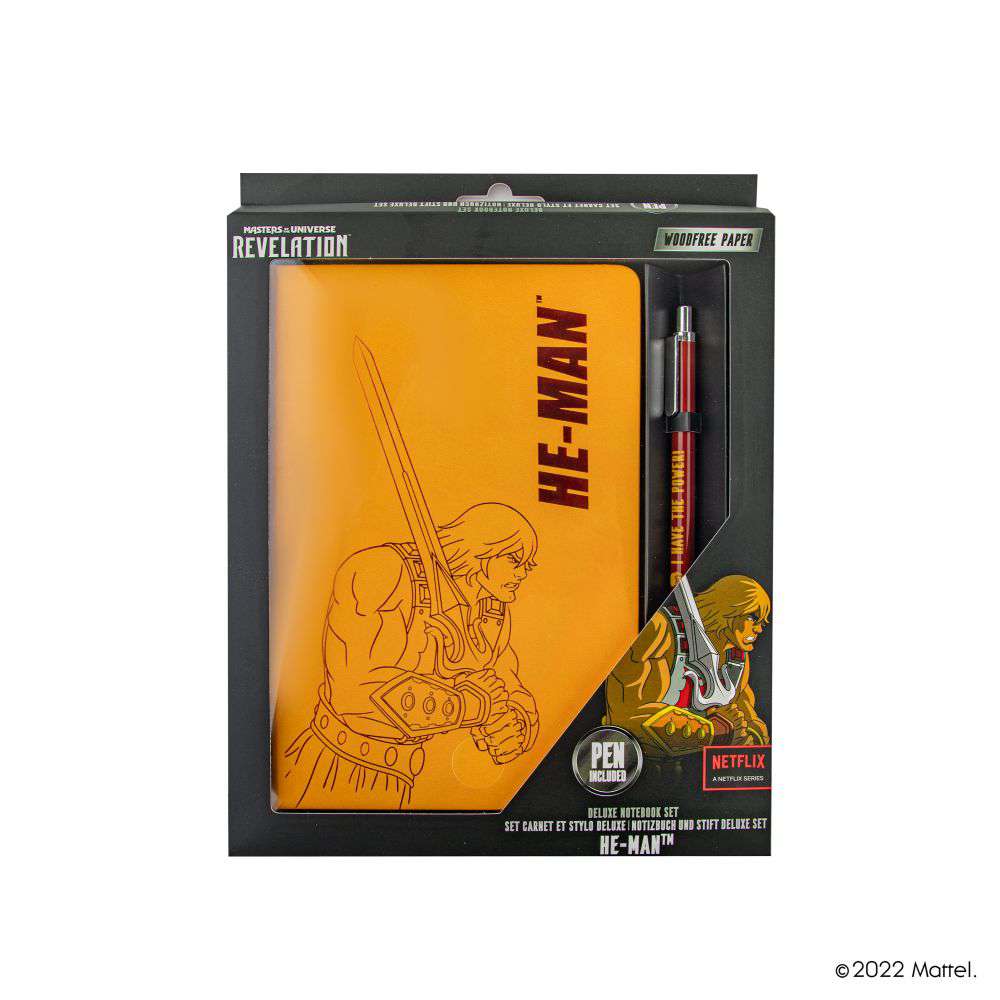 Motu He Man Sword Notebook Deluxe Set Immagine principale del prodotto