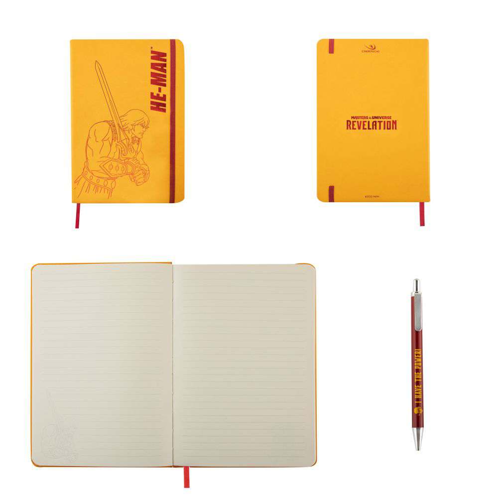 Motu He Man Sword Notebook Deluxe Set