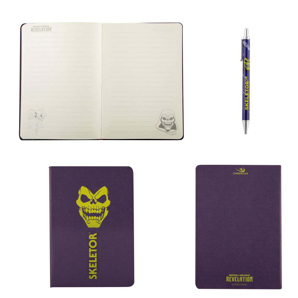 Motu Skeletor Notebook Deluxe Set