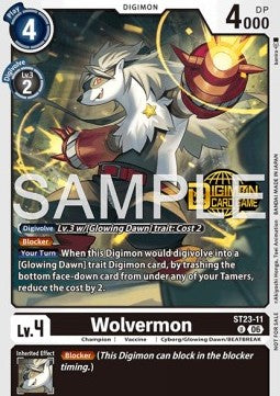 Wolvermon (ST23-11) Immagine principale del prodotto