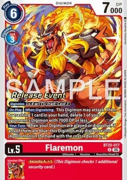 Flaremon (BT25-017) Immagine principale del prodotto