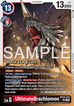 UltimateBrachiomon (BT25-019) Immagine principale del prodotto