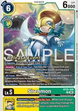Sirenmon (BT25-039) Immagine principale del prodotto