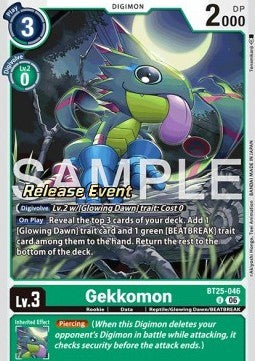 Gekkomon (BT25-046) (V.2) Immagine principale del prodotto