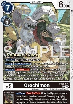 Orochimon (BT25-071) Immagine principale del prodotto