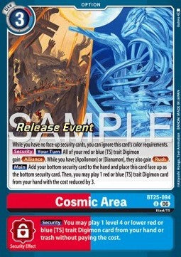 Cosmic Area (BT25-094) Immagine principale del prodotto