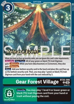 Gear Forest Village (BT25-099) Immagine principale del prodotto