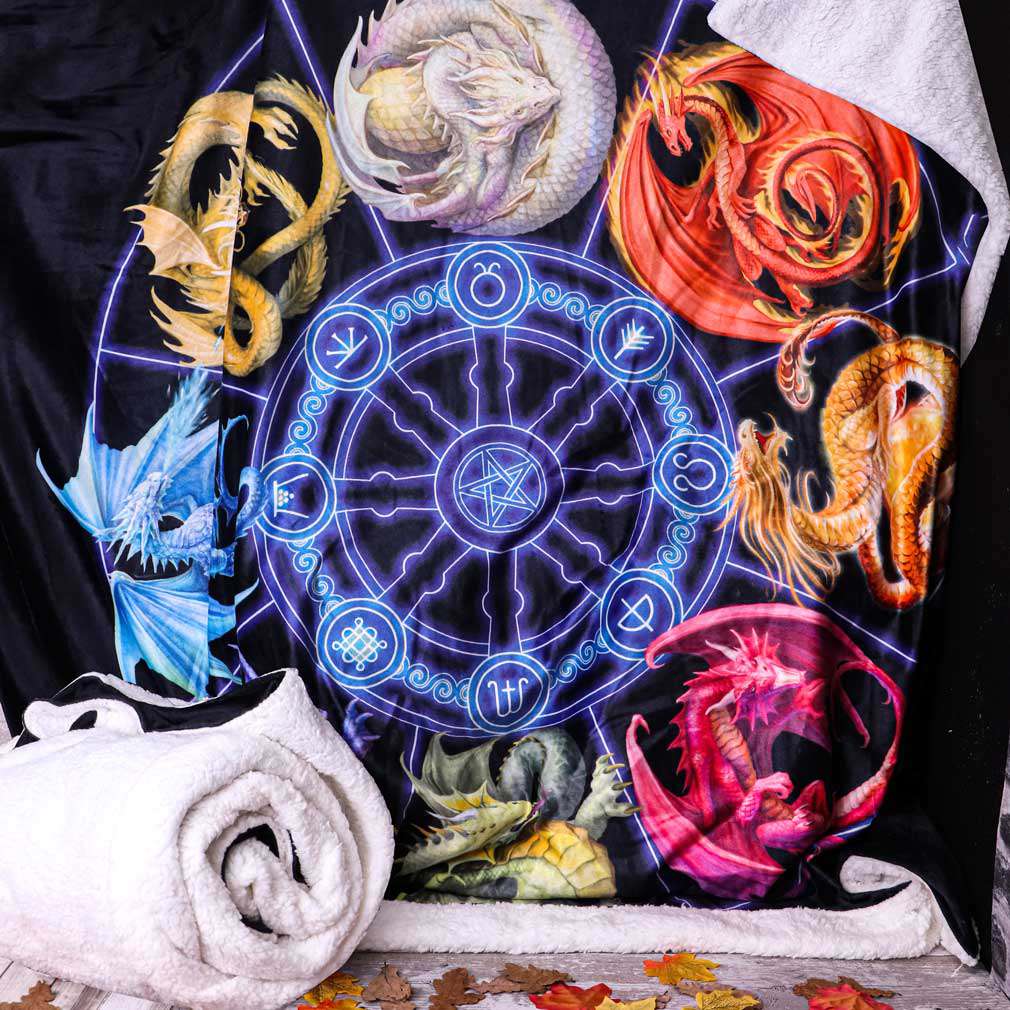 Throw Dragons Of The Sabbats Anne Stokes