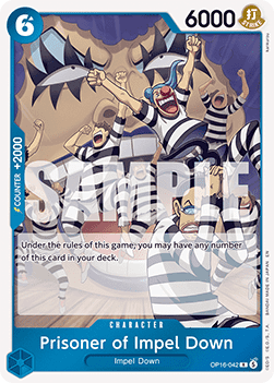 Prisoner of Impel Down (OP16-042) Immagine principale del prodotto