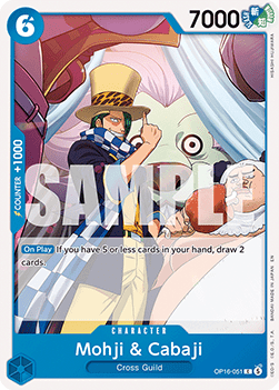 Mohji & Cabaji (OP16-051) Immagine principale del prodotto