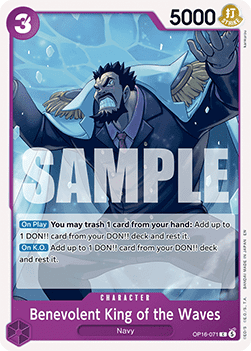 Benevolent King of the Waves (OP16-071) Immagine principale del prodotto