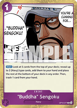 "Buddha" Sengoku (OP16-077) Immagine principale del prodotto