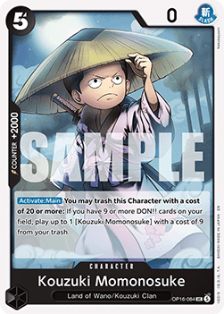 Kouzuki Momonosuke (OP16-084) Immagine principale del prodotto