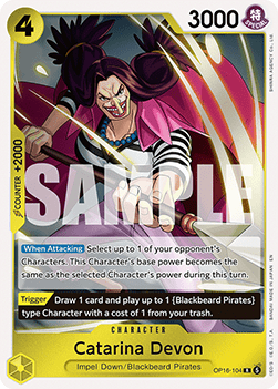Catarina Devon (OP16-104) Immagine principale del prodotto