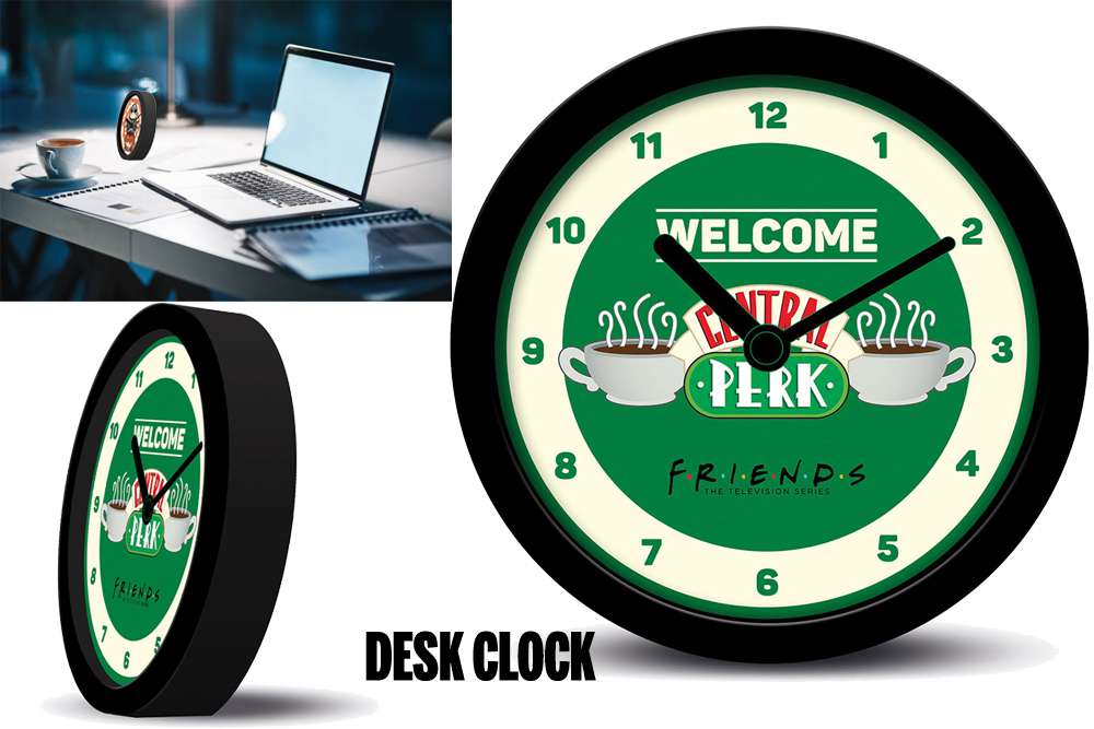Friends-Central Perk Desk Clock Immagine principale del prodotto