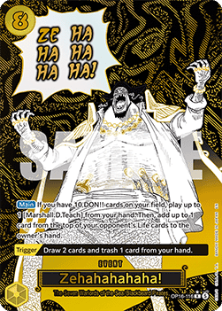 Zehahahahaha! (OP16-116) (V.2) Immagine principale del prodotto