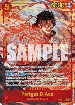 Portgas.D.Ace (OP16-118) (V.2) Immagine principale del prodotto