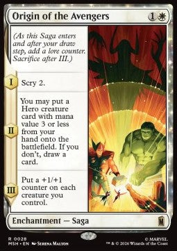 Origin of the Avengers Immagine principale del prodotto