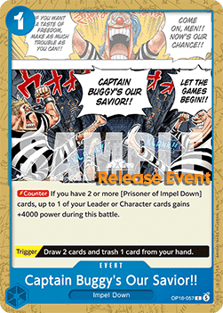 Captain Buggy's Our Savior!! (OP16-057)