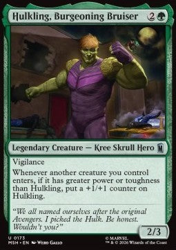 Hulkling, Burgeoning Bruiser Immagine principale del prodotto