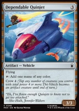 Dependable Quinjet Immagine principale del prodotto