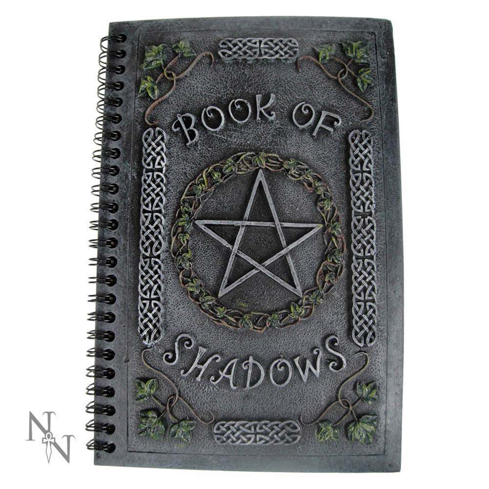 Notebook Resin Spiral Cover Ivy Pentagrm