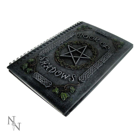 Notebook Resin Spiral Cover Ivy Pentagrm