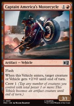 Captain America's Motorcycle Immagine principale del prodotto