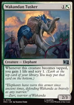 Wakandan Tusker Immagine principale del prodotto