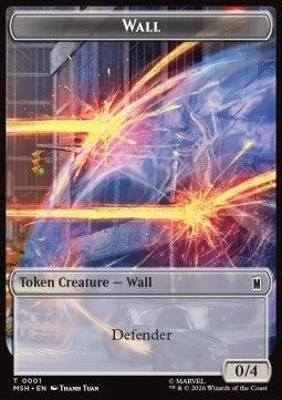 Wall Token (C 0/4) // Alien Token (R 1/1) Immagine principale del prodotto