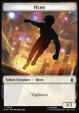 Hero Token (W 3/2) // Robot Villain Token (A 2/2) Immagine principale del prodotto