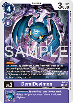 DemiDevimon (P-239) Immagine principale del prodotto