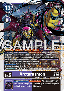 Arcturusmon (P-240) Immagine principale del prodotto