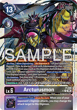 Arcturusmon (P-240) Immagine principale del prodotto