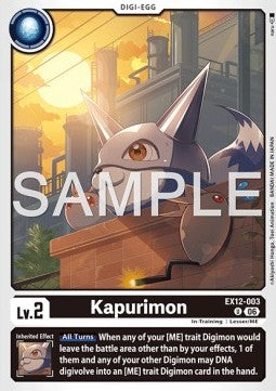 Kapurimon (EX12-003) (V.1) Immagine principale del prodotto