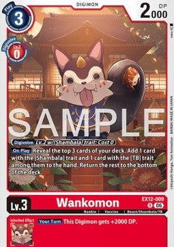 Wankomon (EX12-009) (V.1) Immagine principale del prodotto