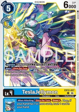 TeslaJellymon (EX12-027) (V.1) Immagine principale del prodotto